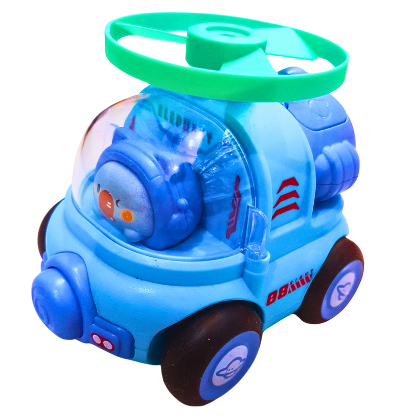 Helicopter-Themed Animal Vehicles with Spinning Propellers – Collect All Designs (Each Sold Separately) Main image