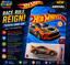 Hot Wheels Toyota GR86 Cup Die-Cast Car – Original Hot Wheels 1:64 Scale Racing Toy Car for Kids & Collectors