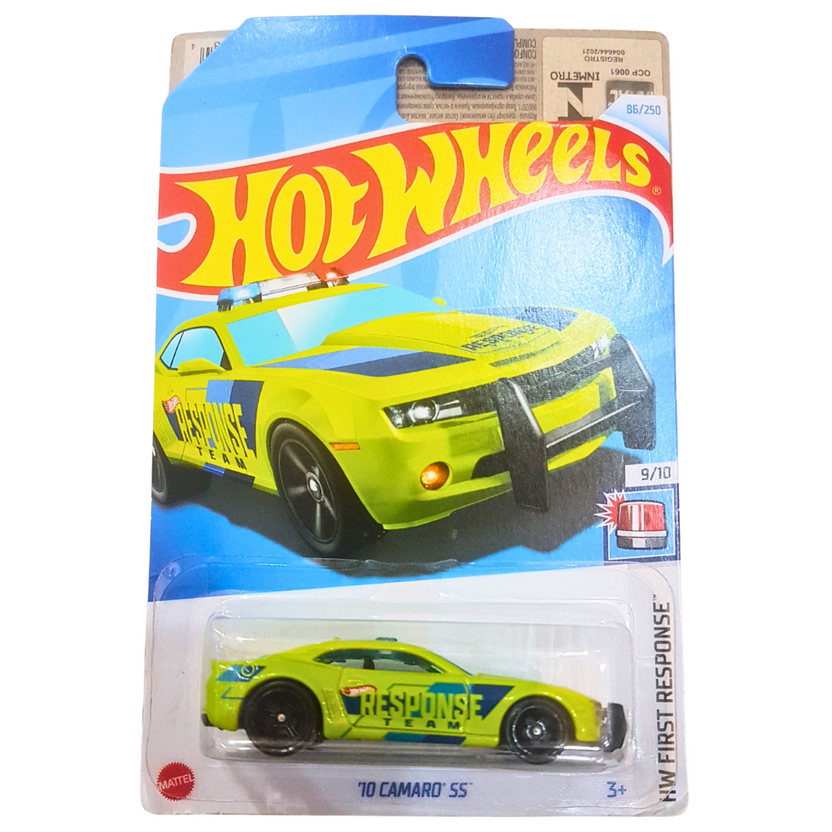 Hot Wheels ’10 Camaro SS – Emergency Response Team Die-Cast Car (HW First Response Series) Main image