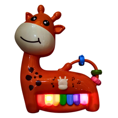 Giraffe Musical Piano Toy for Babies – Light & Sound Learning Toy | Educational Animal Keyboard (Each Sold Separately)