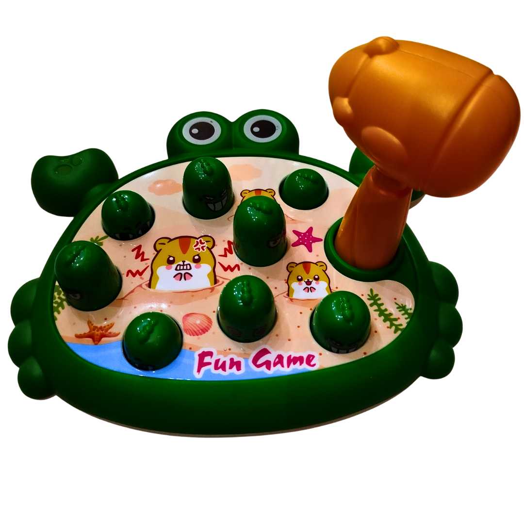 Crab Whack-a-Mole Game for Kids – Fun Hammer Hitting Toy | Interactive Learning Toy for Toddlers (Each Sold Separately)