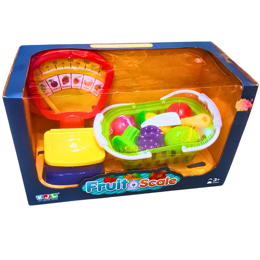 Fruit Scale Playset - Fun & Educational Toy with Play Food and Weighing Scale, Ages 3+ Secondary image