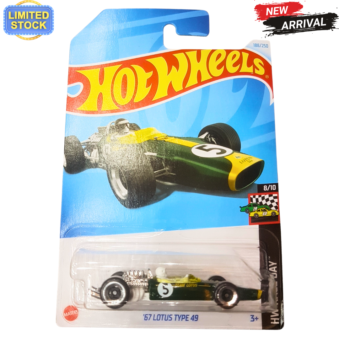 Hot Wheels 'MAKES' 1967 Lotus Type 49 - Limited Edition 8/10 (Number 88/250)