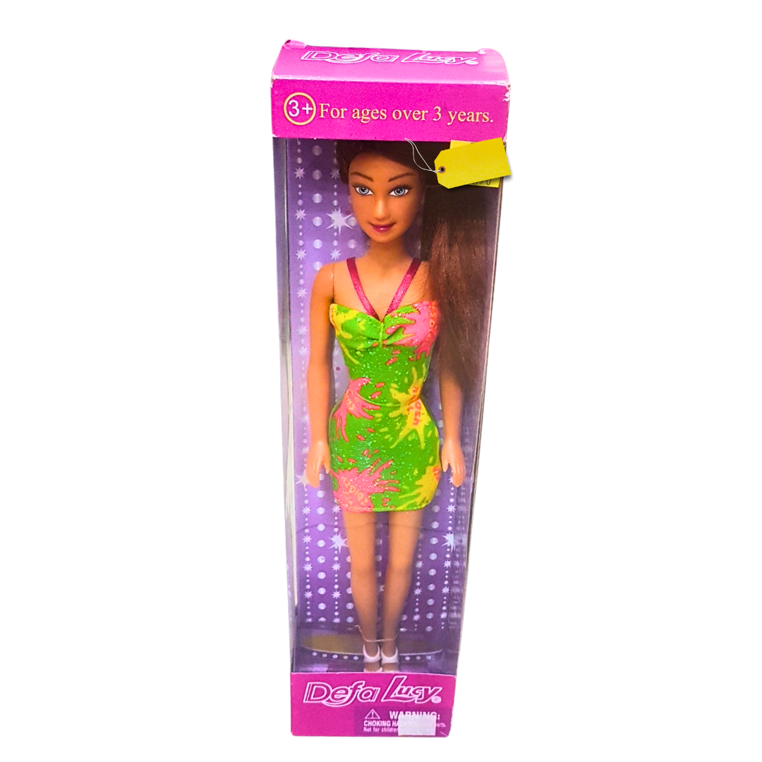 Defa Lucy Fashion Dolls – Vibrant Party Dresses in Floral & Tropical Designs – Perfect Gift for Kids (3+) Secondary image