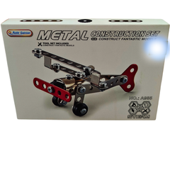 🏗️ Metal Construction Set for Kids – DIY STEM Building Kit with Tools | A985 Model by Aole Gainan