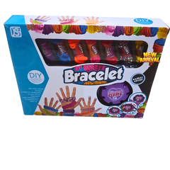 DIY Rope Bracelet Making Kit for Girls – Colorful Thread Craft Set with Manual Spinner (Ages 6+)