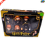Harry Potter Mini Action Figure Set for Kids – Hogwarts Wizard Collectible Toy Figures with Harry, Hermione & Ron | Magic Cartoon Toy Gift Set for Boys & Girls