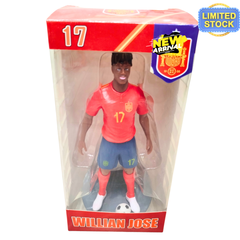 Iñaki Williams Football Action Figure – 8 Inch Spain National Team Toy | #17 Limited Edition Soccer Collectible for Kids