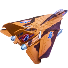 Die-Cast Fighter Jet Toy for Kids – A-208 Military Plane with Realistic Design & Pull-Back Action