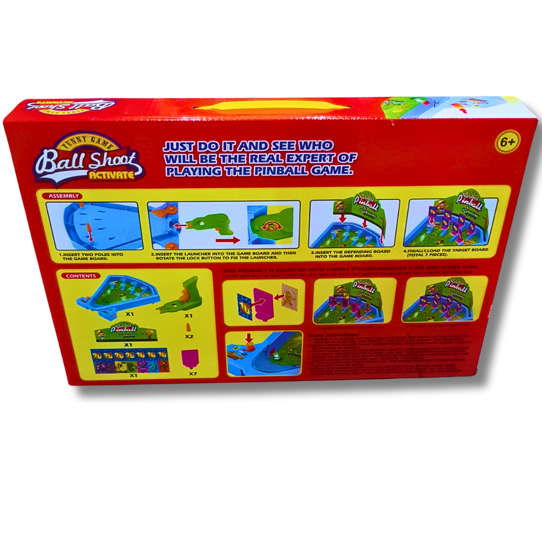 Ball Shoot Activate Game for Kids | Interactive Pinball Shooting Toy with Score Counter | Ages 6+ Secondary image