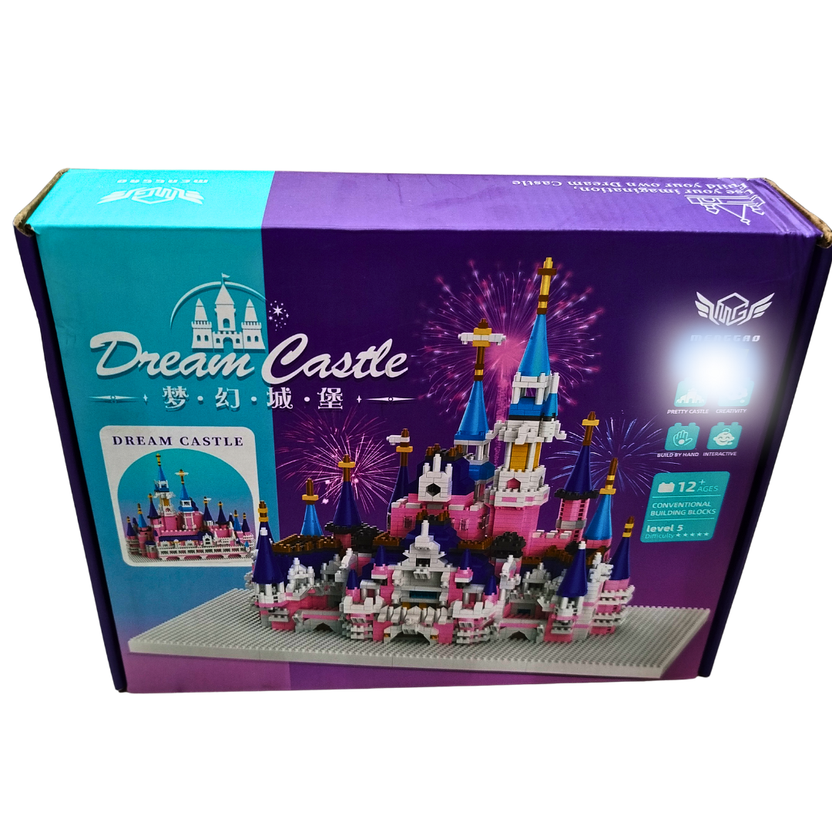 🏰 Dream Castle Building Blocks Set for Girls – 12+ Age Princess Castle Construction Kit (Level 5 Difficulty) Main image