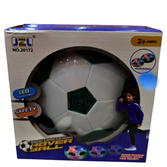 ⚽ LED Hover Football Toy for Kids – Indoor Air Soccer Ball with Soft Foam Bumper | Ages 3+