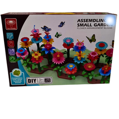 🌸 Flower Garden Building Blocks Set – 148 PCS DIY Educational Toy for Kids | Ages 3+ | STEM-Compatible with Major Block Brands