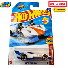 Hot Wheels Super Twin Mill 2025 Die-Cast Car – Netflix Let’s Race Twin Engine Racer | Futuristic Toy Car for Kids Pakistan