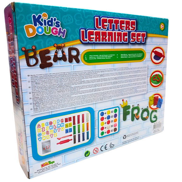 Alphabet Adventure Dough Set for Kids – Fun Learning with Letters & Shapes