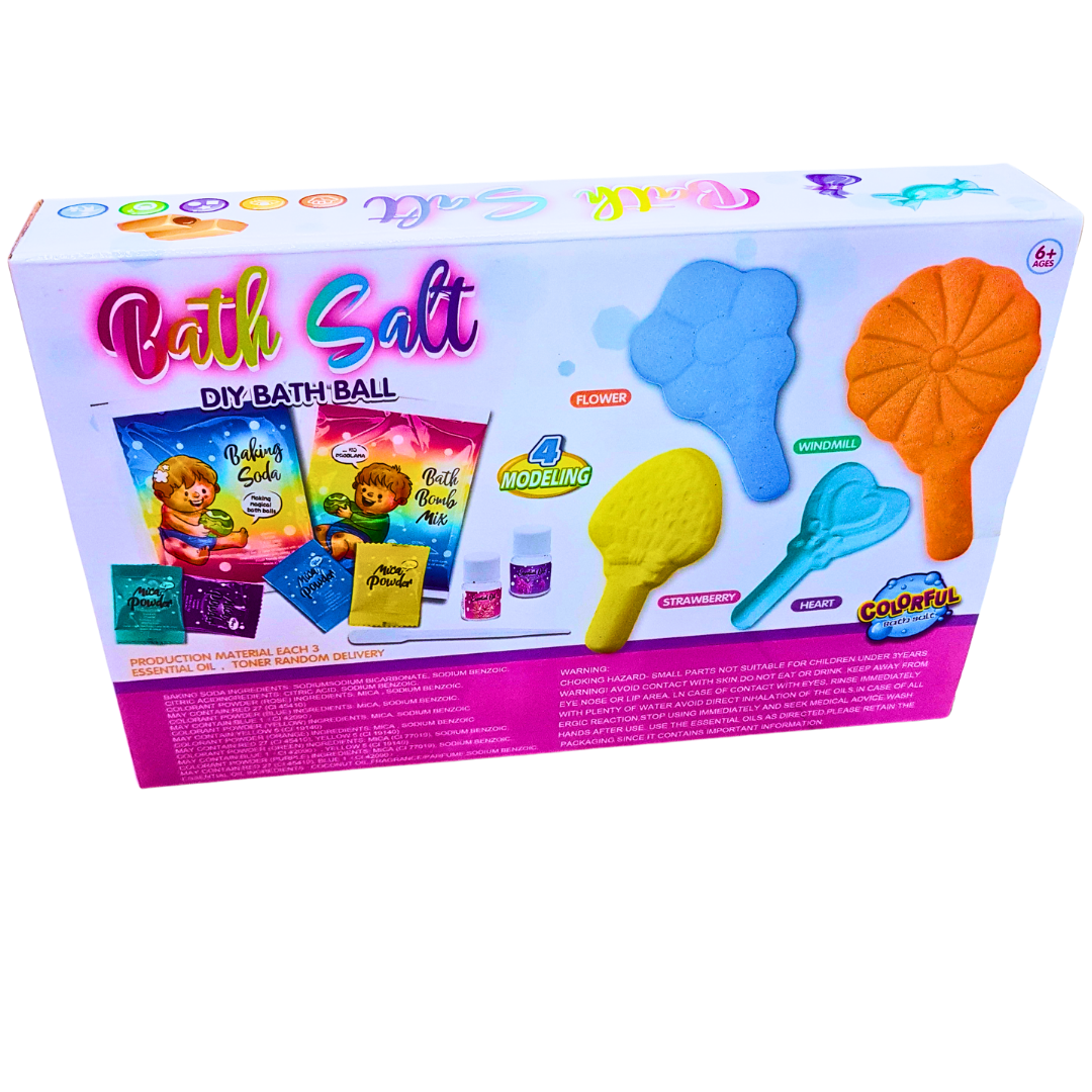 MCL DIY Bath Salt Lollipop Series – Create Fun, Colorful Bath Balls with Aroma Shower Fizzies | For Ages 6+ | Educational & Creative Kit Secondary image