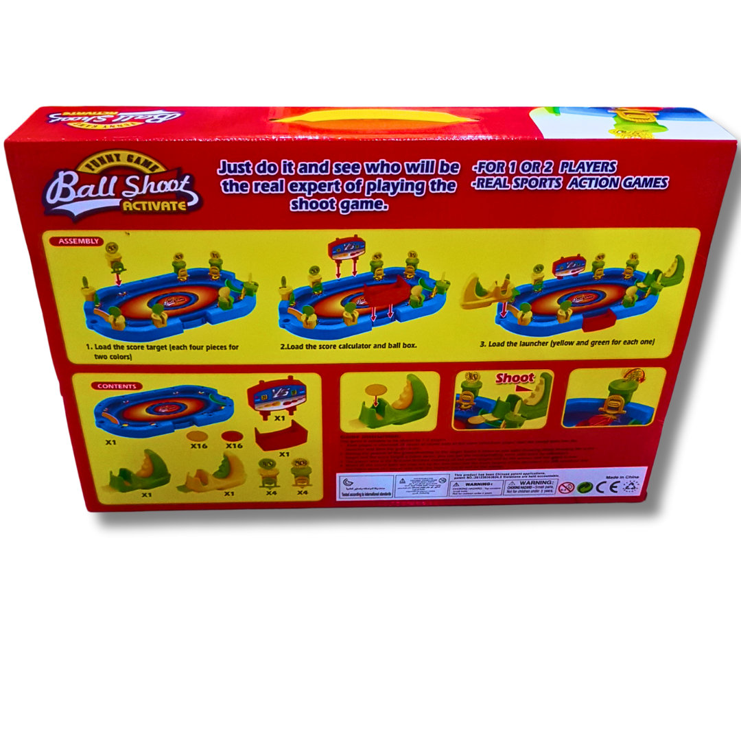Ball Shoot Activate Multiplayer Action Game for Kids | Sports-Themed Shooting Toy with Score Counter | Ages 3+ Secondary image