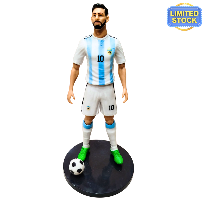 Lionel Messi Argentina Football Action Figure – 8 Inch World Champion #10 Toy for Kids | Limited Edition Collectible Main image