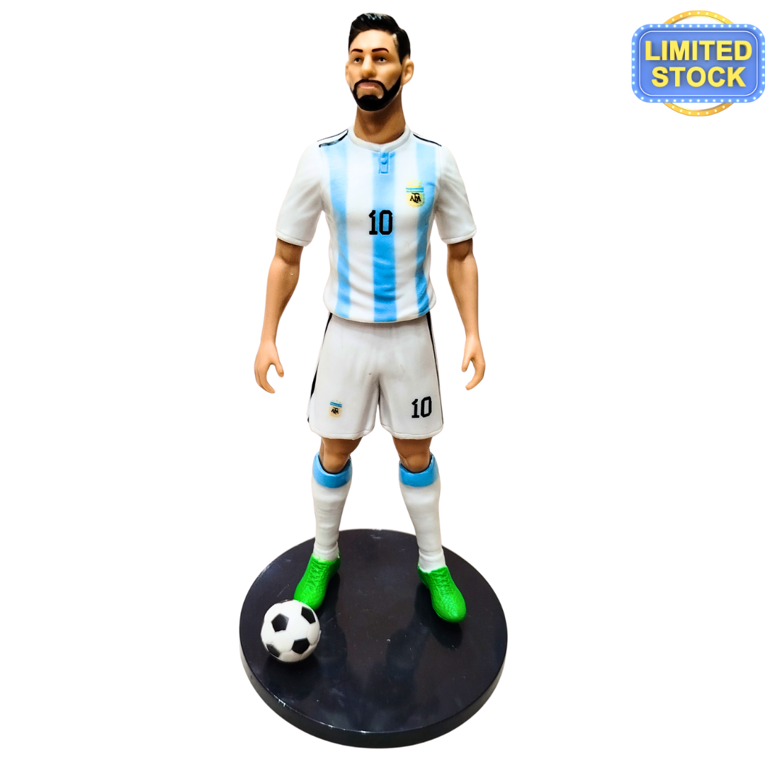 Lionel Messi Argentina Football Action Figure – 8 Inch World Champion #10 Toy for Kids | Limited Edition Collectible