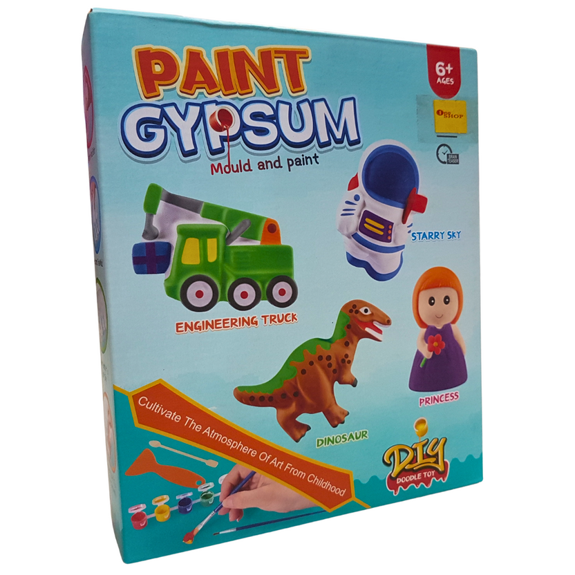 Creative Gypsum Painting Kit for Kids – Explore Art with DIY Molding & Painting Set Main image