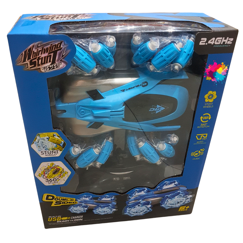 Whirlwind Stunt RC Car - 360° Double-Sided Remote Control Stunt Vehicle Main image