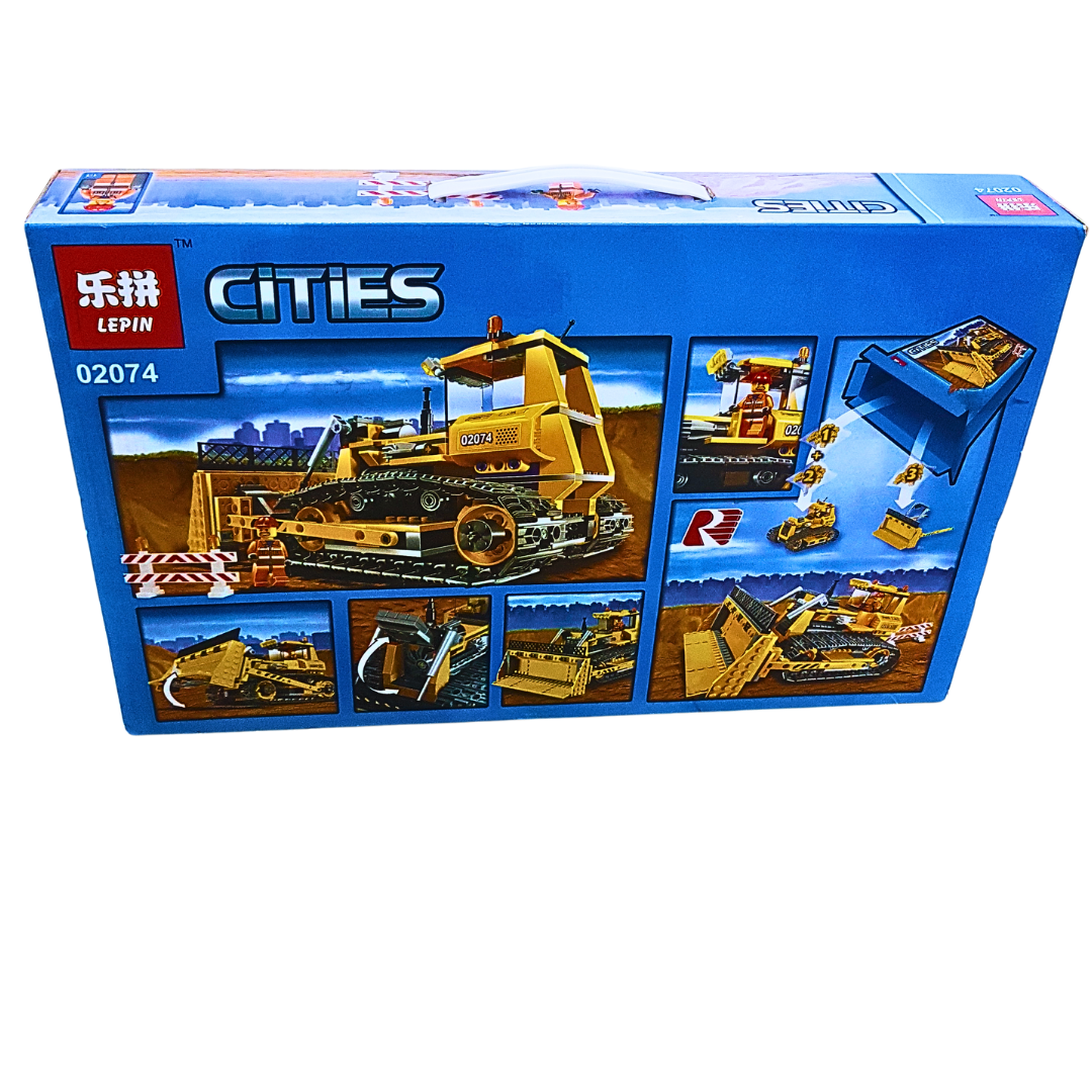 Lepin Cities Bulldozer Construction Set – 394 Pieces | Ages 6-12 | Creative Building Blocks Secondary image