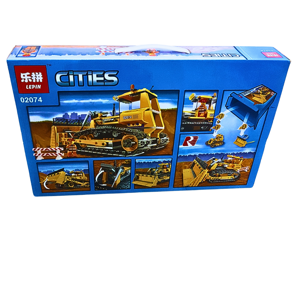 Lepin Cities Bulldozer Construction Set – 394 Pieces | Ages 6-12 | Creative Building Blocks