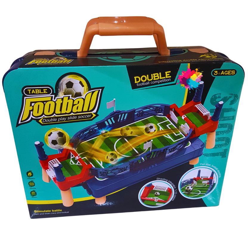 Portable Table Football - Double Play Slide Soccer Game Main image