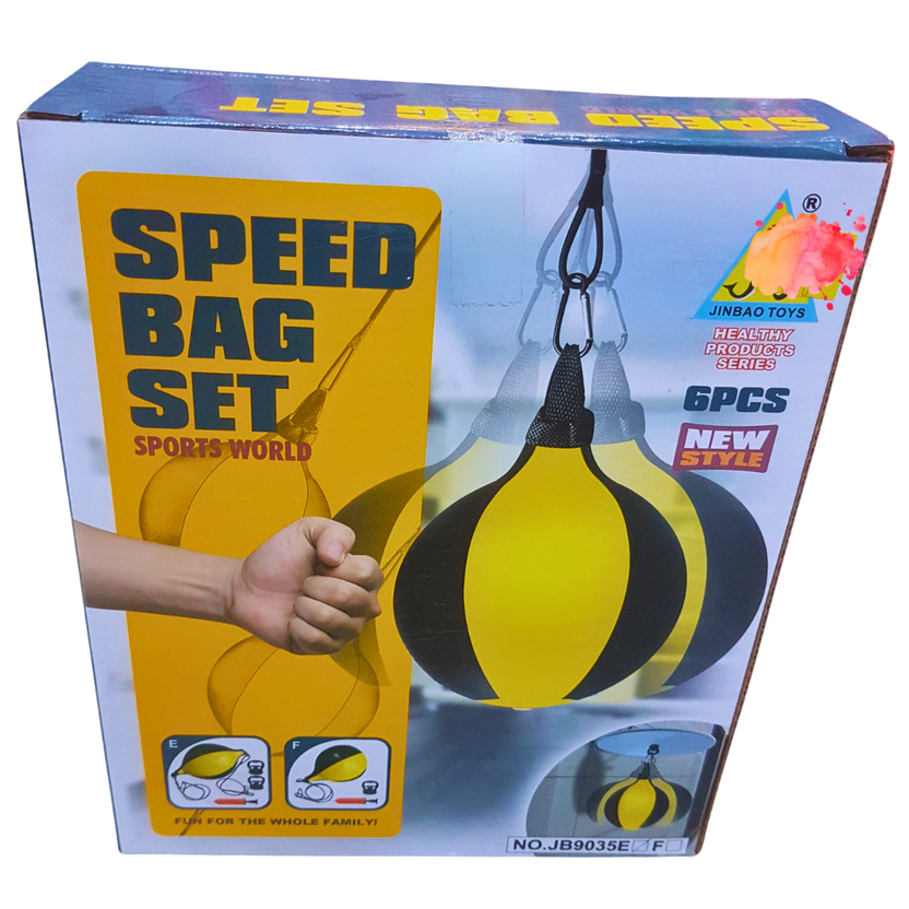 Speed Bag Set for Kids - Boxing Training Kit, Fun for the Whole Family Main image