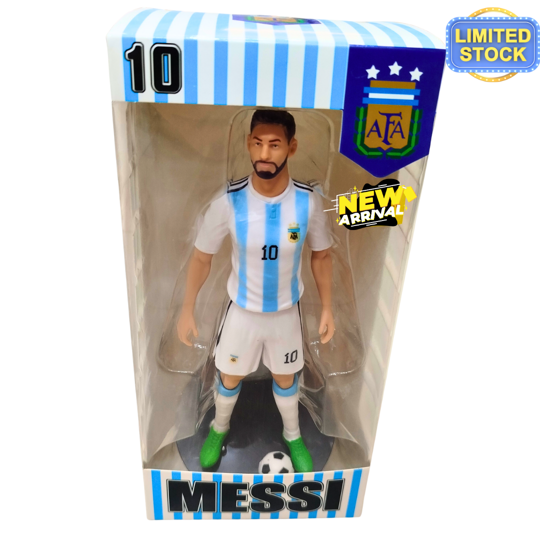 Lionel Messi Argentina Football Action Figure – 8 Inch World Champion #10 Toy for Kids | Limited Edition Collectible