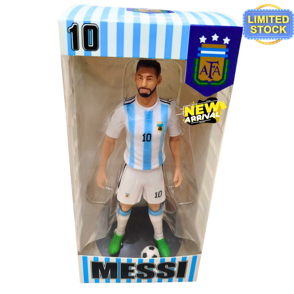 Lionel Messi Argentina Football Action Figure – 8 Inch World Champion #10 Toy for Kids | Limited Edition Collectible