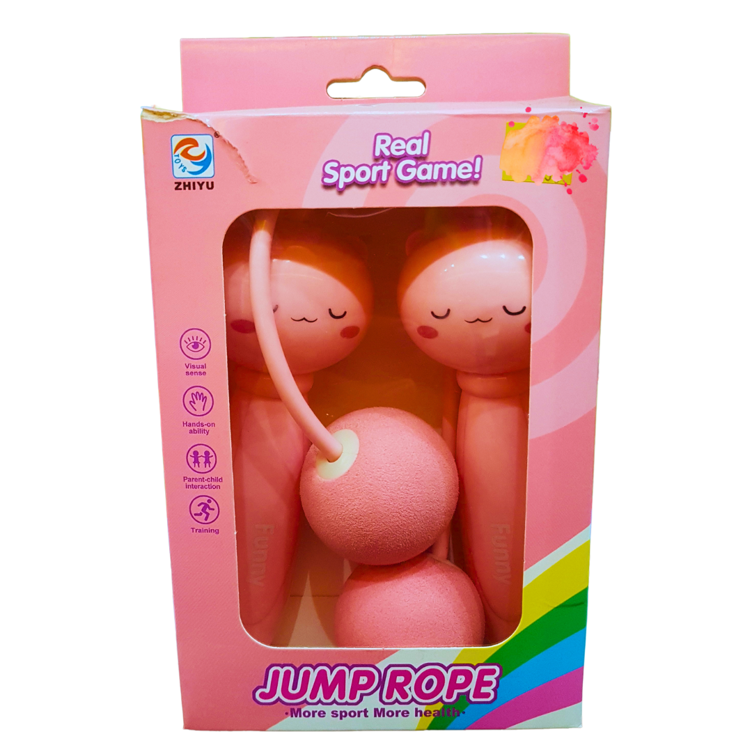 Cute Animal Handle Jump Rope for Kids - Fun Fitness and Play