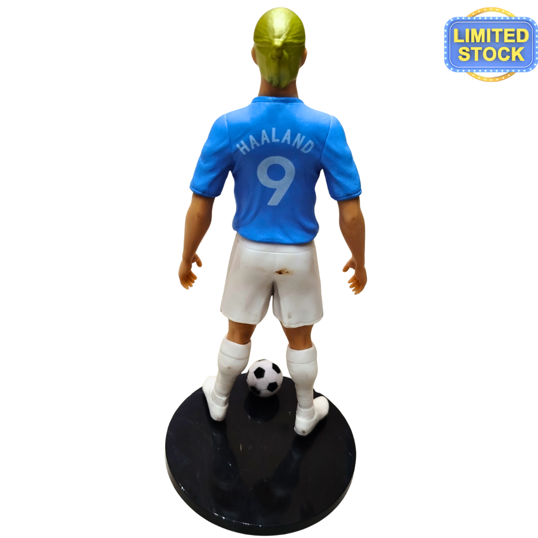 Erling Haaland Football Action Figure – 8 Inch Man City Toy for Kids | Limited Edition #9 Soccer Star Collectible