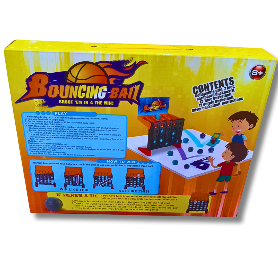 Bouncing Ball Connect 4 Game | Interactive Basketball-Inspired Fun for Kids | Ages 8+ Secondary image