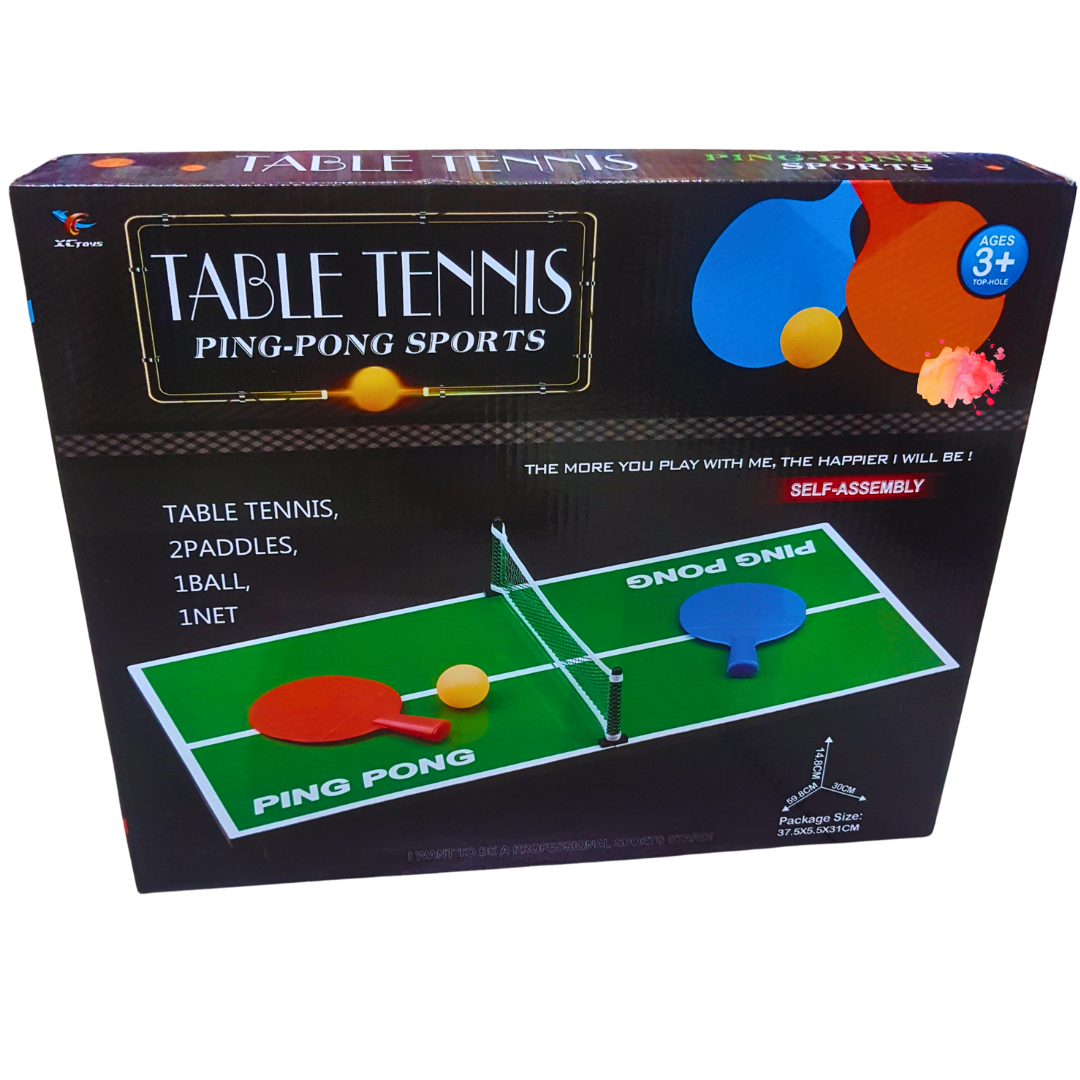 Table Tennis Ping-Pong Sports Set for Kids - Self-Assembly, Ages 3+ Secondary image