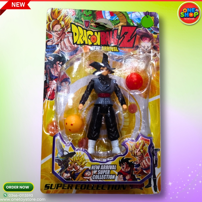 🔥 Dragon Ball Z Action Figure Toy for Kids – Super Saiyan Anime Character with Dragon Balls | Collectible Figure Gift for Boys & Girls Main image