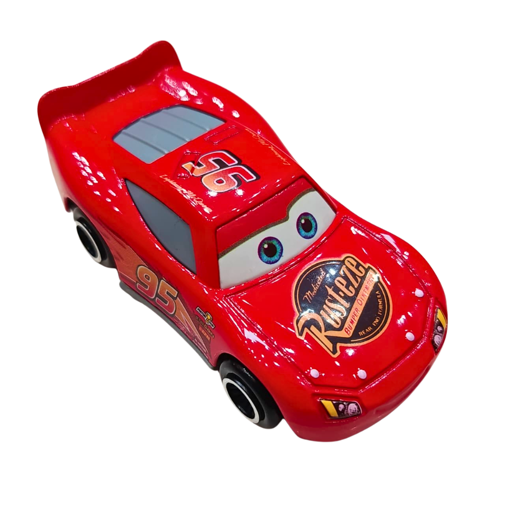 Disney Pixar Cars Lightning McQueen #95 Rust-eze Toy Car – Red