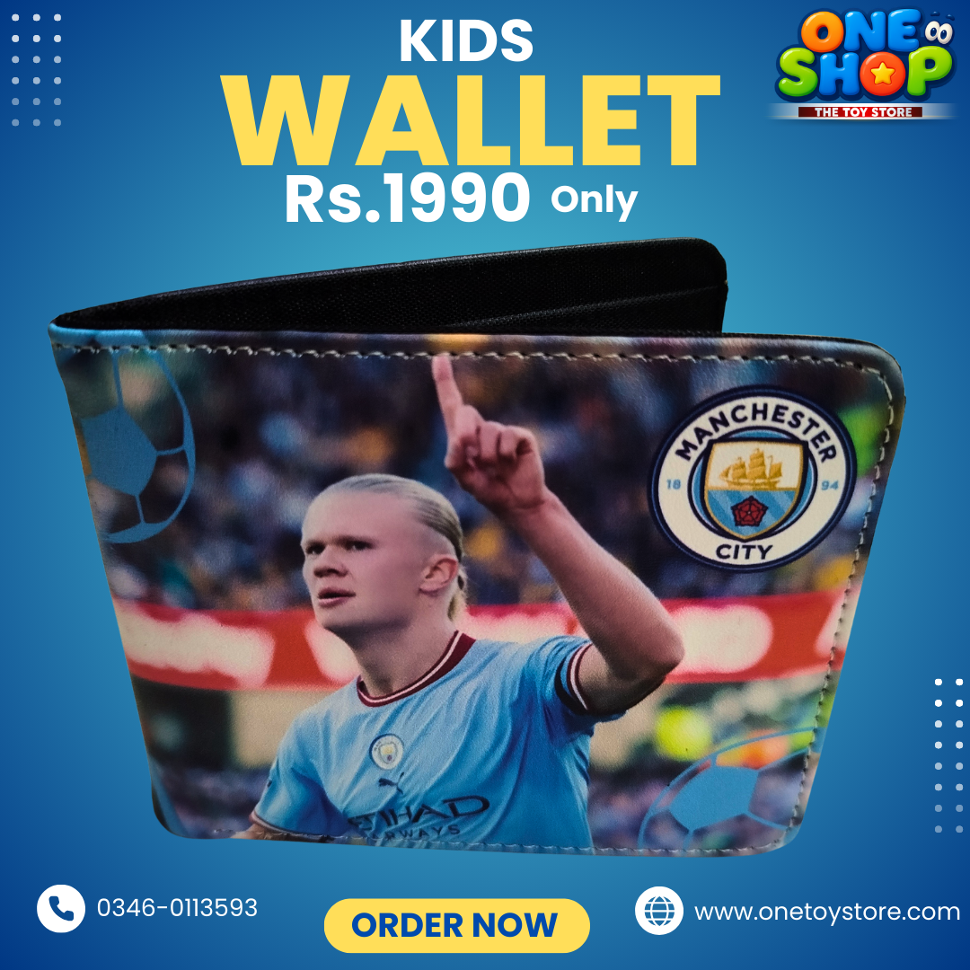 Kids Cartoon Wallet for Boys | Football Theme Kids Wallet | Durable PU Leather Wallet for Children – Stylish & Lightweight (Rs.1990)