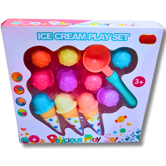 Colorful Ice Cream Play Set for Kids - Fun Roleplay Toy for Ages 3+ | Creative Learning & Imagination Development