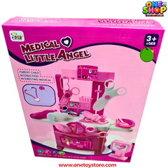 Medical Little Angel Doctor Play Set for Kids – Pretend Play Medical Kit with Stethoscope, Scissors & Doctor Tools | Educational Role Play Toy for Girls & Boys 3+ Years