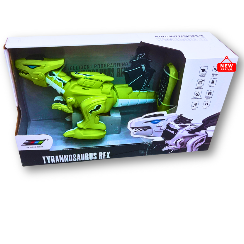 Remote Control Tyrannosaurus Rex Dinosaur Toy – Interactive &amp; Programmable Main image