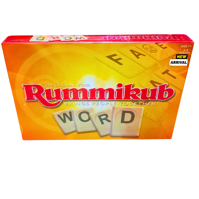 Rummikub Word Game – Fun & Educational Board Game for Kids & Families 📚 Boost Vocabulary & Word Skills | Age 7+ | 2-4 Players Main image