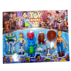 New Arrival Toy Story 4 Action Figure Set - 5-Piece Collector's Edition, Ideal Gift for Kids Ages 3 & Up and Toy Story Enthusiasts