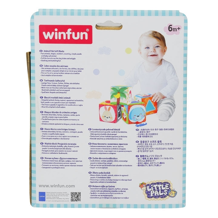 Winfun Animal Pals Soft Blocks