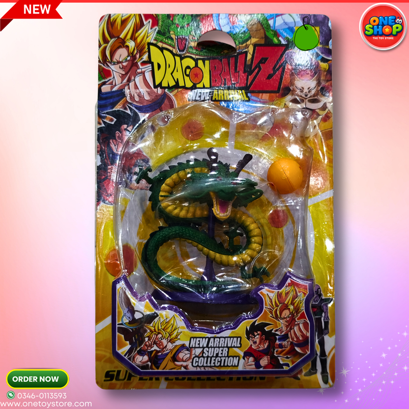 🐉 Dragon Ball Z Shenron Dragon Figure Toy – Anime Action Collectible with Dragon Ball | Super Collection for Kids Main image
