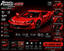 1:8 Scale Super Sports Car Building Blocks Set 3380 Pieces – Premium Hypercar Construction Model for Adults & Collectors | Advanced Technic Racing Car STEM Building Kit