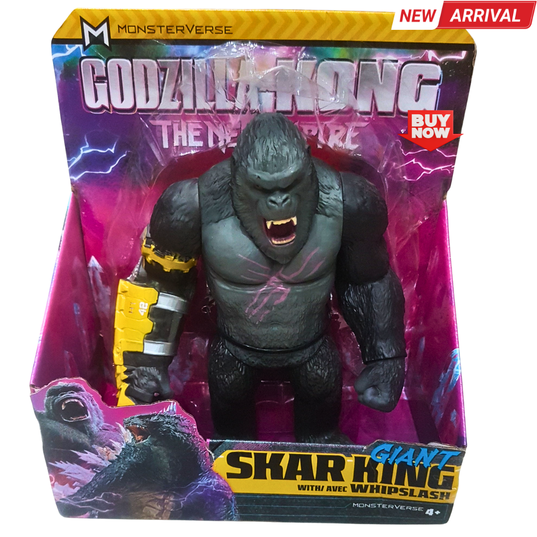 🦍 Giant Kong Action Figure – Godzilla x Kong Monsterverse Toy with Battle Arm (Age 4+) Main image