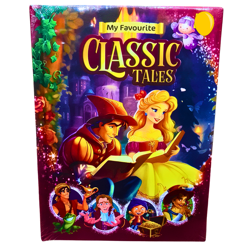 My Favourite Classic Tales – A Collection of Timeless Stories for Kids | Illustrated Adventure & Fantasy Book Main image