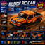 Pingao Blocks RC Pickup Truck Building Set – 405 Pieces Remote Control Construction Vehicle with 2.4GHz Controller | 1:16 Scale RC Car for Kids 6+ | Model 70017