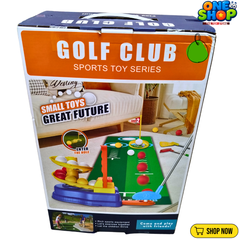 Kids Mini Golf Club Set – Indoor Putting Golf Game with Balls, Clubs & Target Hole | Educational Sports Toy for Boys & Girls Ages 3+